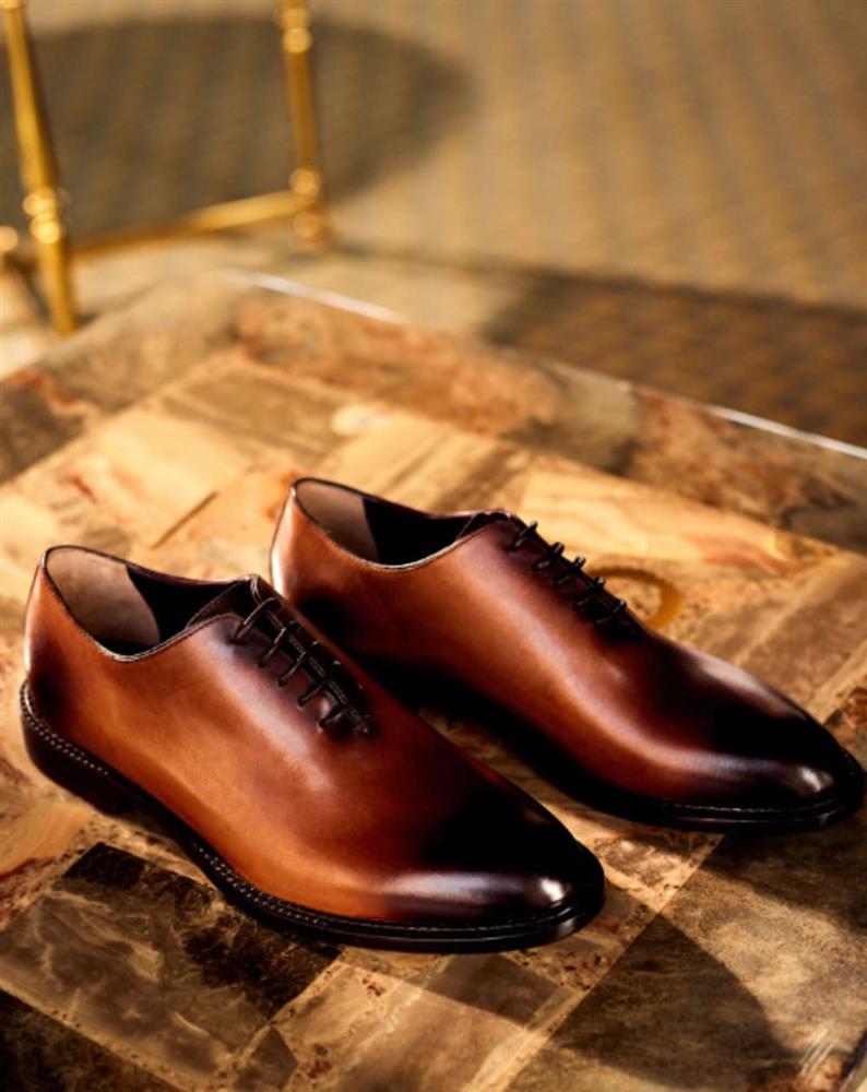 Pantofi din piele maro